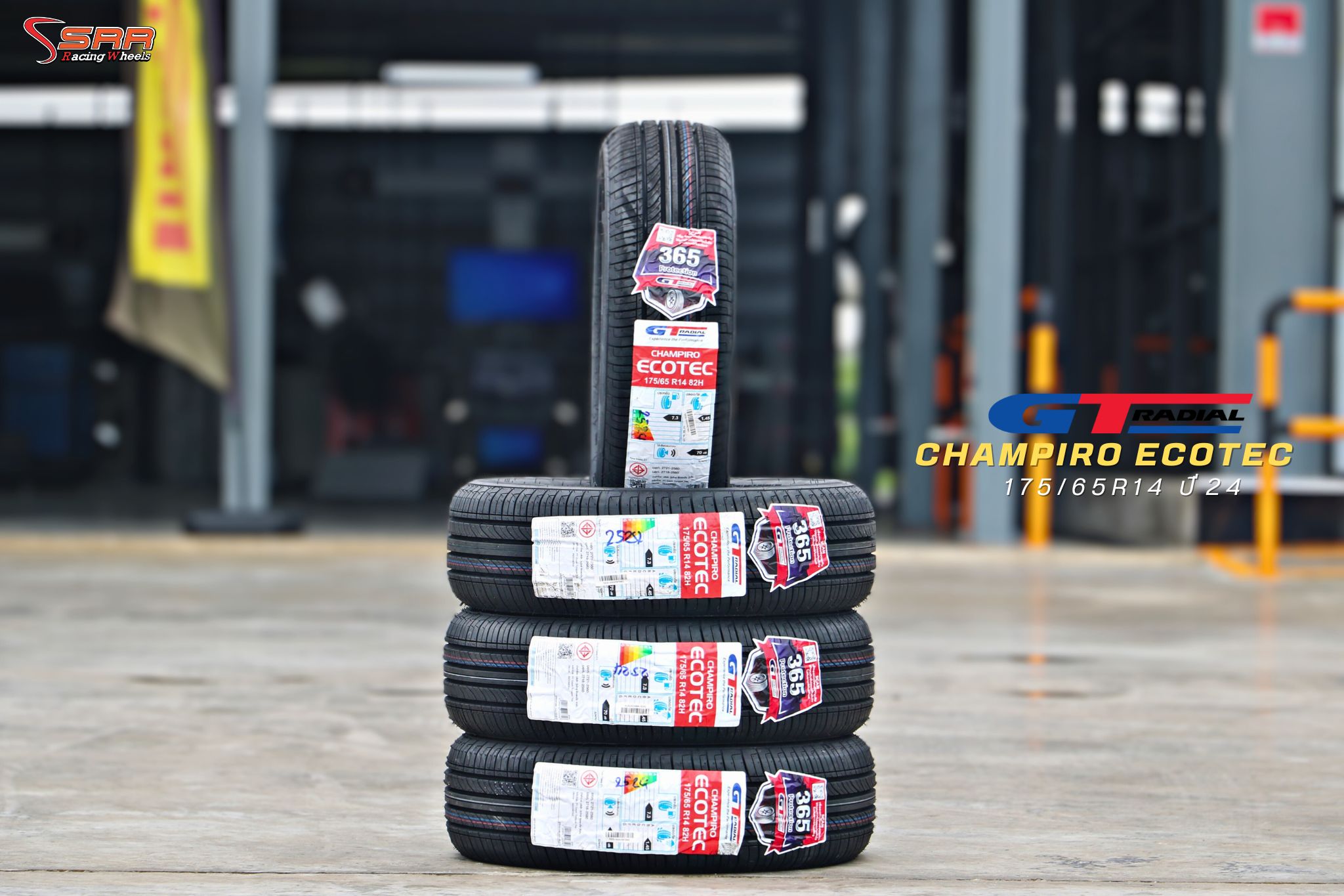 GTRADIAL ECOTEC ขนาด 175/65R14 ปี2024