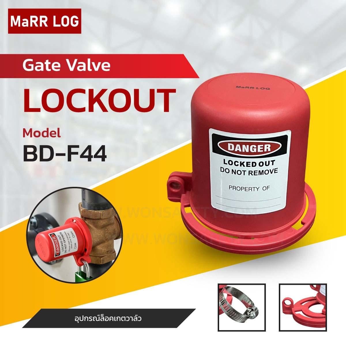 Plug Valve Lockout BD-F44