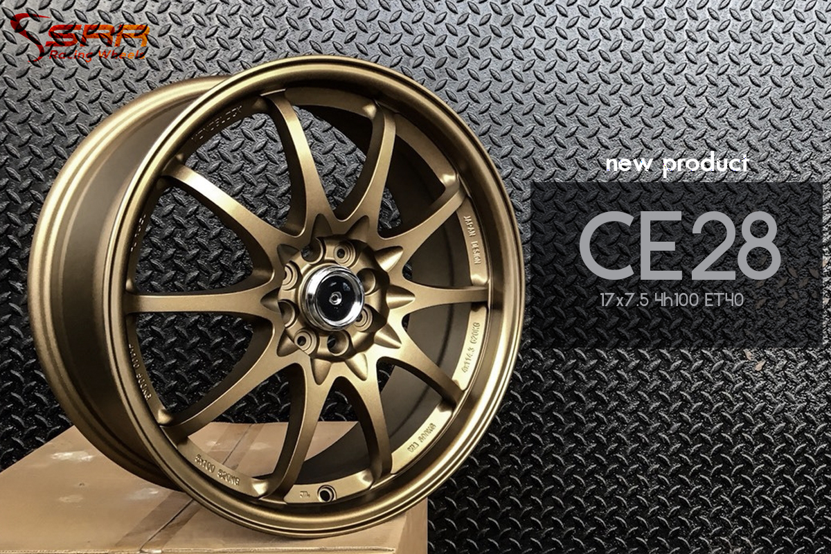 #แนะนำล้อแฟชั่น #คุณภาพจากโรงงาน #ราคาสุดคุ้ม CE28 200 17x7.5 +40 4x100 ABDS/LPBR