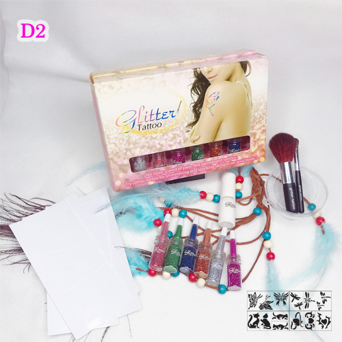DIY เพ้นท์กากเพชร กลิตเตอร์ glittertattoo เพ้นท์หน้ากากเพชร ปาร์ตี้ D2