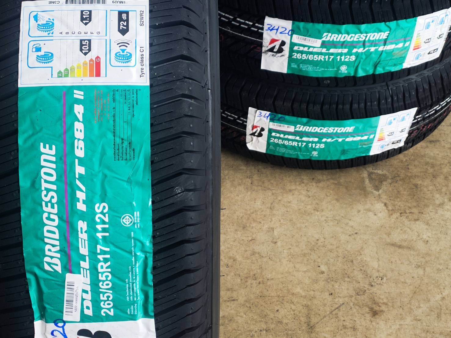 BRIDGESTONE HT684II 265/65R17