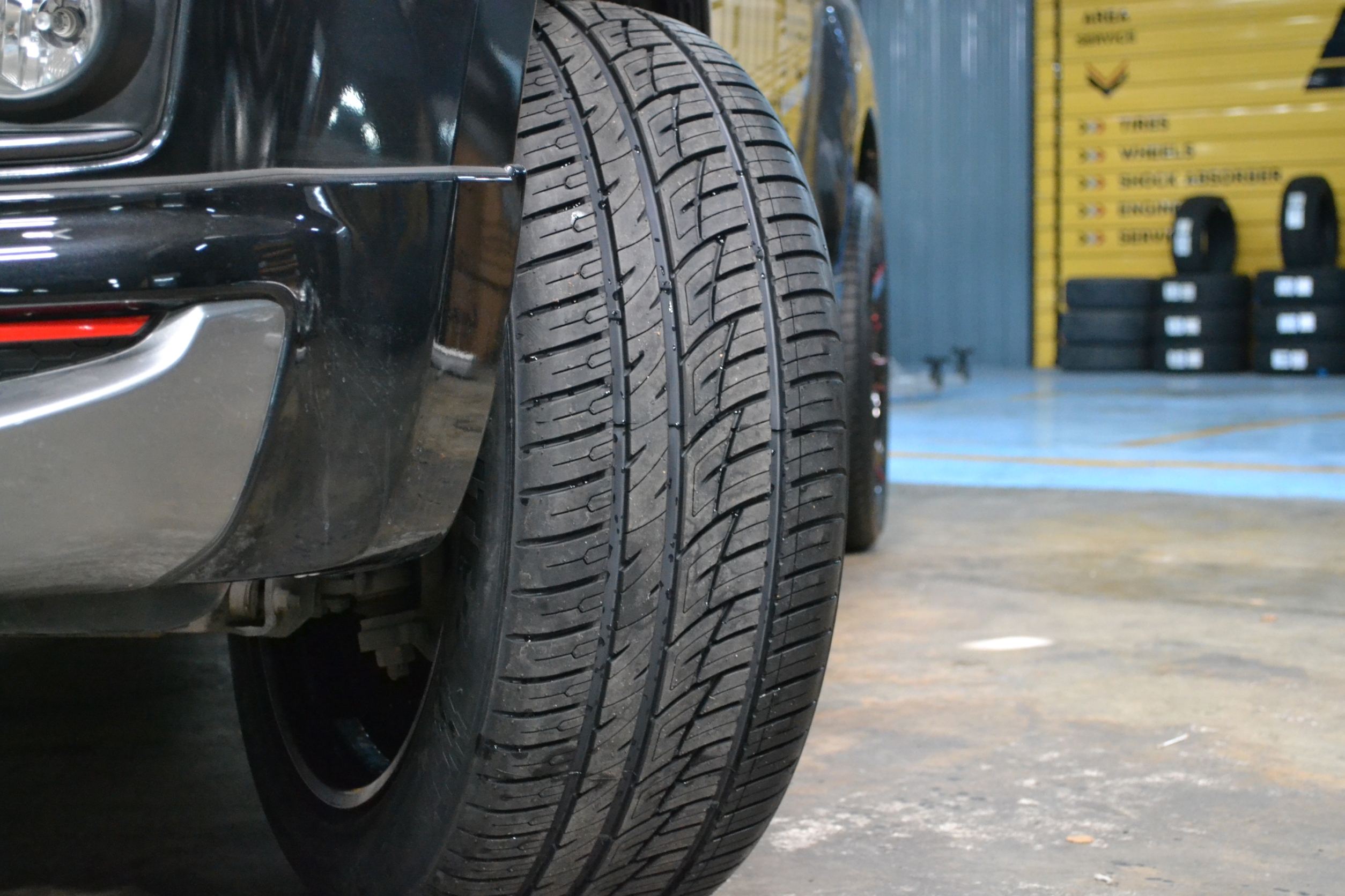 ล้อแท้ LENSO RTG ขอบ18พร้อมยางFALKEN ราคาถูก