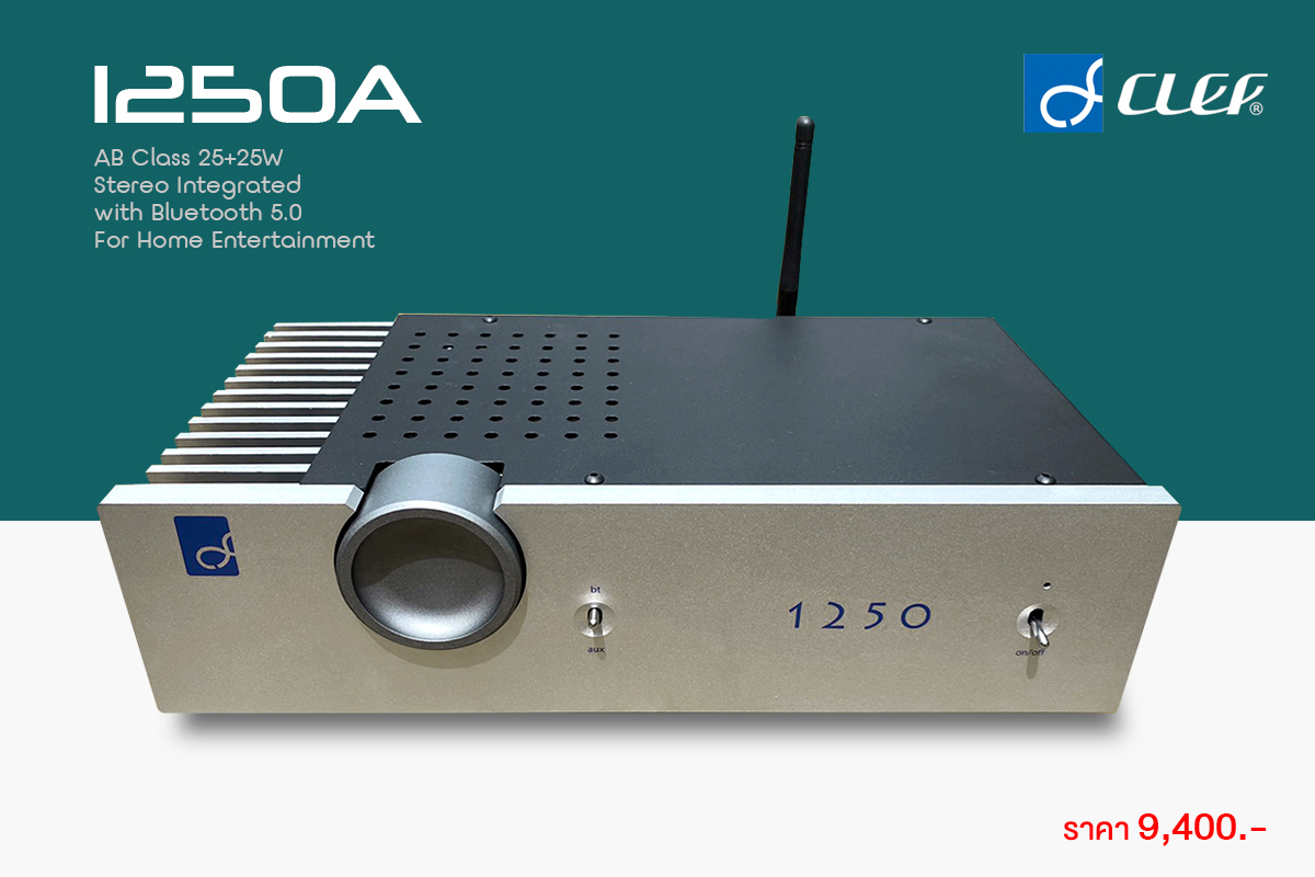 Clef Audio 1250A Integrated Amp