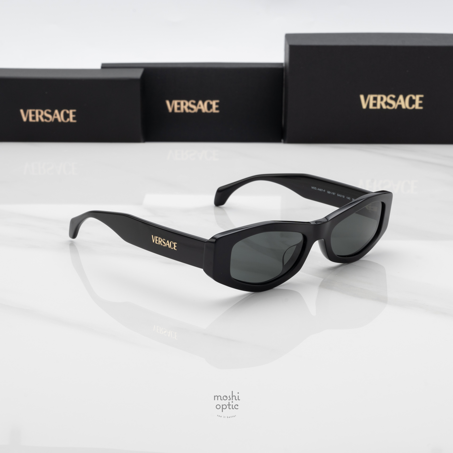แว่นกันแดด Versace VE4487F GB1/87