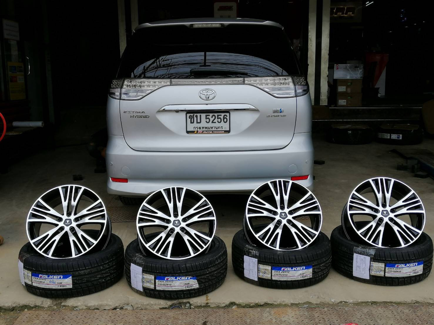 TOYOTA ESTIMA ใส่ล้อ MODELISTA ขอบ18 ราคาพิเศษ