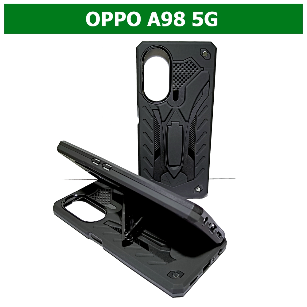 เคส OPPO A98 5G - เคสหุ่นยนต์ ออปโป้ กันกระแทก ตั้งได้