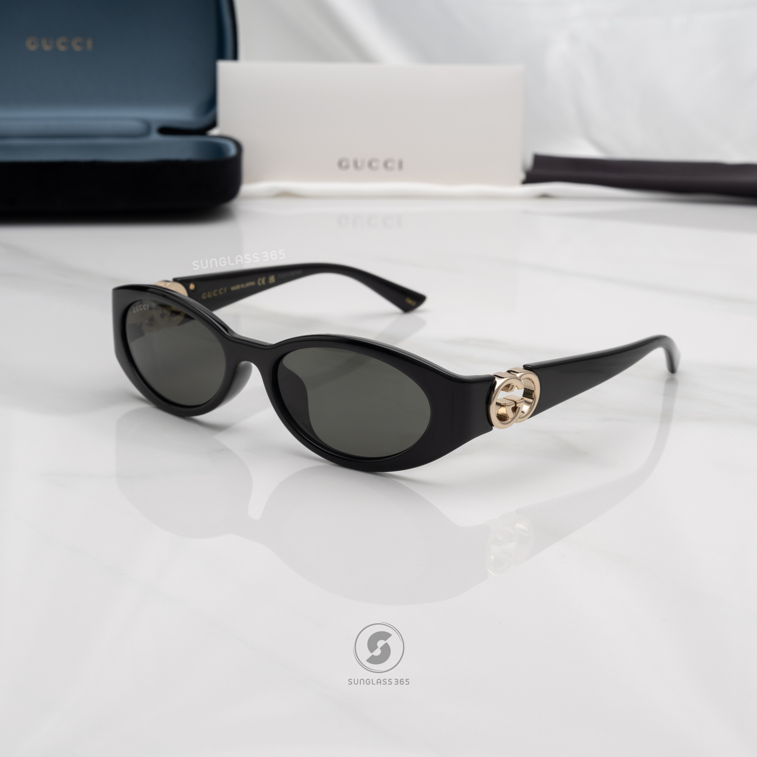 แว่นกันแดด Gucci GG1662SA 001