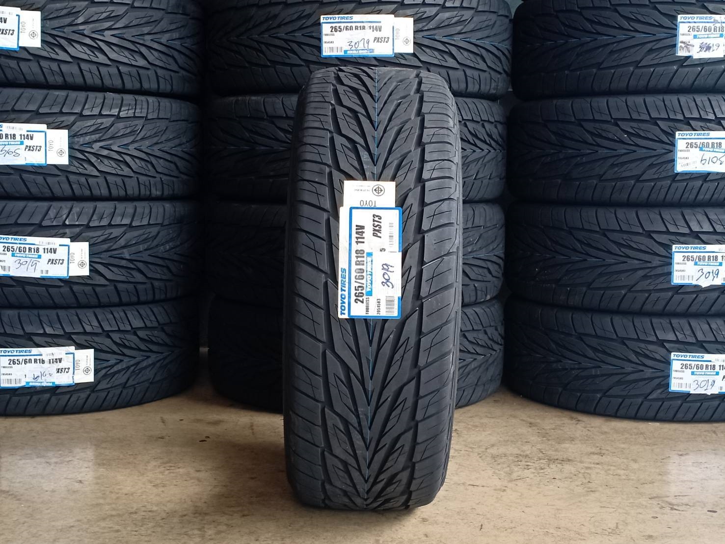 ยางญี่ปุ่น TOYO ST3 265/60R18 114V Y19