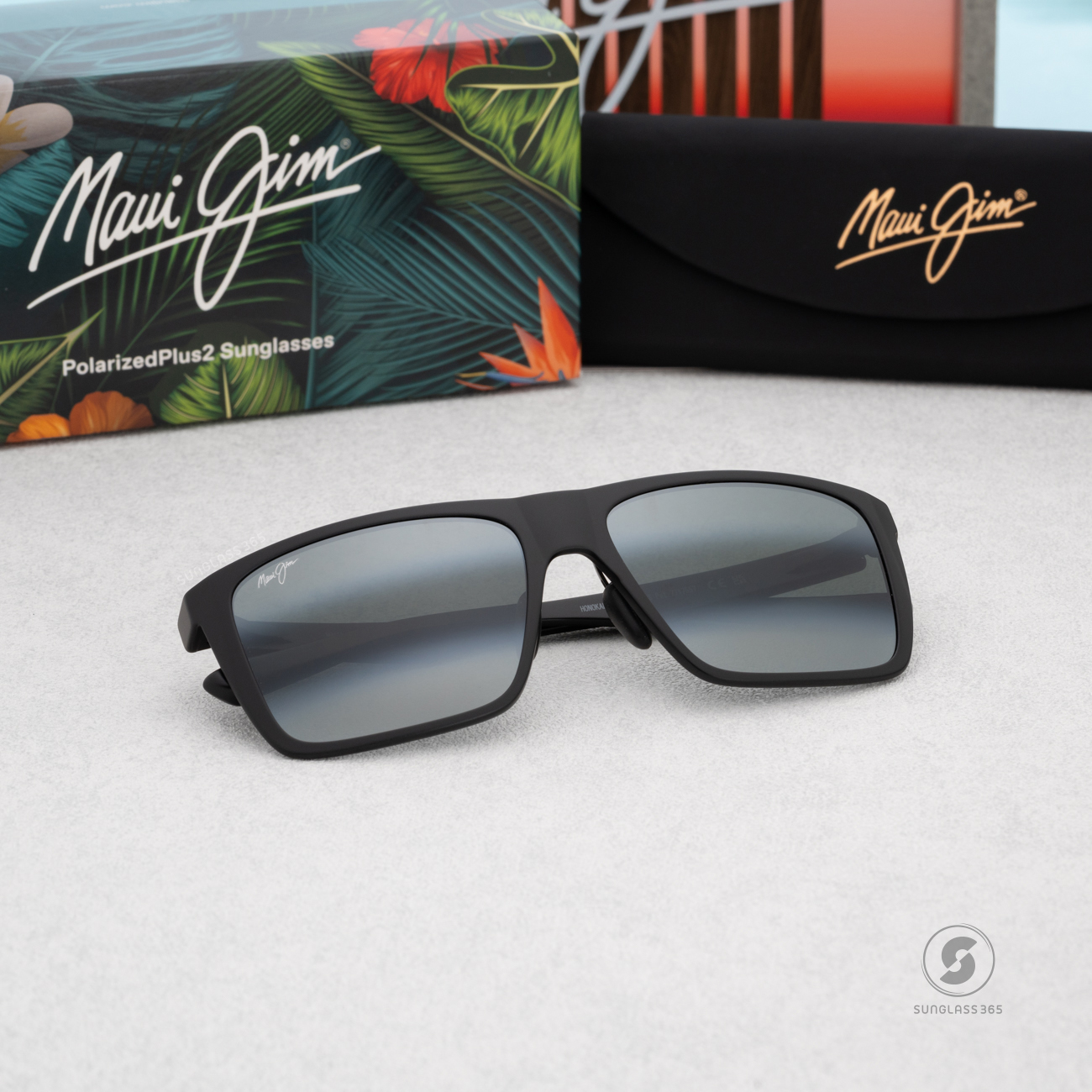 แว่นกันแดด Maui Jim HONOKALANI MJ H455 02 Neutral Grey