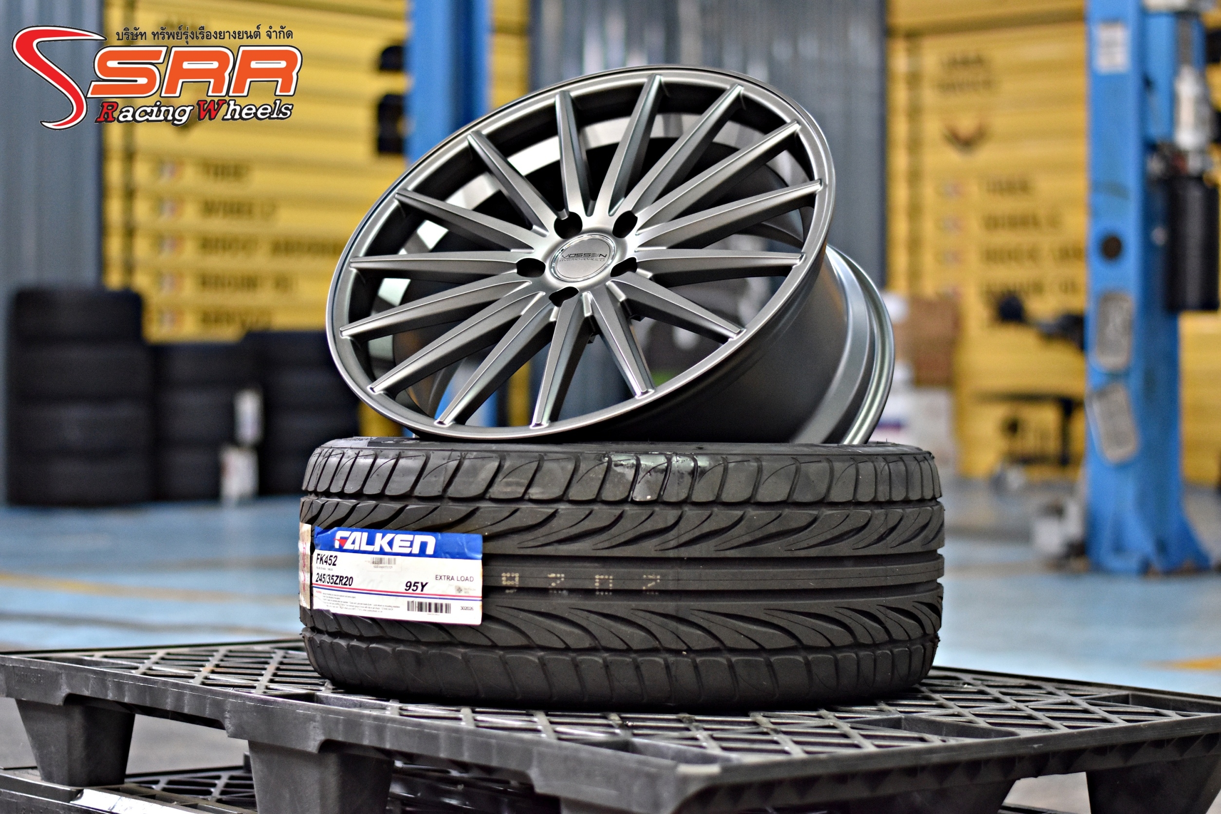 ล้อพร้อมยาง VF2-737 ขอบ20 โปรลดราคากระหน่ำ ล้อกว้าง8.5/9.5 offset+40/45 PCD
