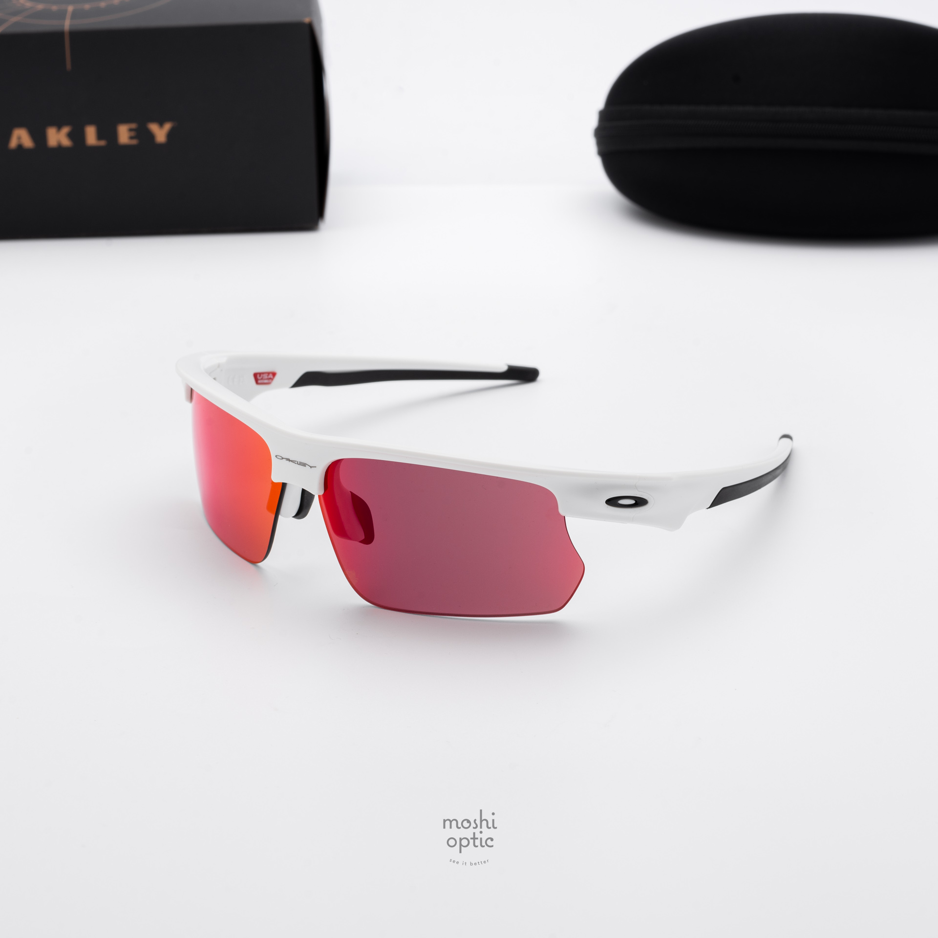 OAKLEY Bisphaera OO9400-10 Matte White Prizm Field