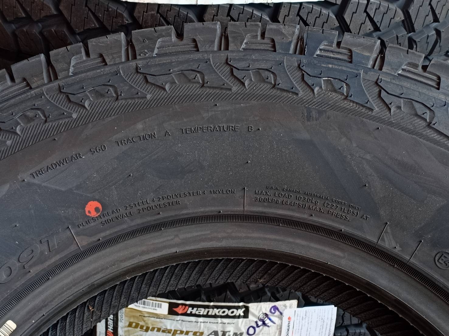 HANKOOK 245/75R16 DYNAPRO AT-Mต้องการส่วนลดราคาพิเศษ กรุณาสอบถาม