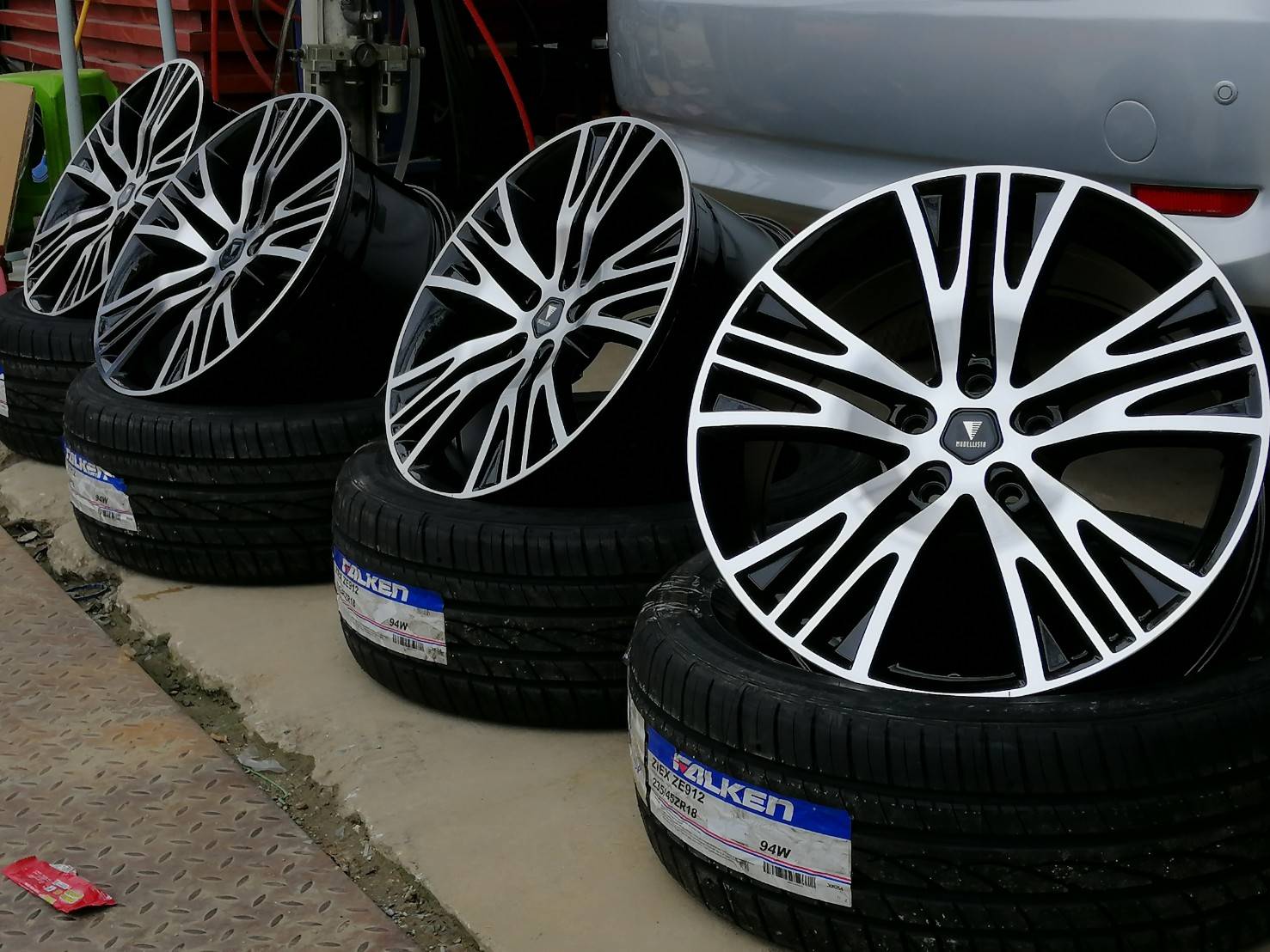 TOYOTA ESTIMA ใส่ล้อ MODELISTA ขอบ18 ราคาพิเศษ