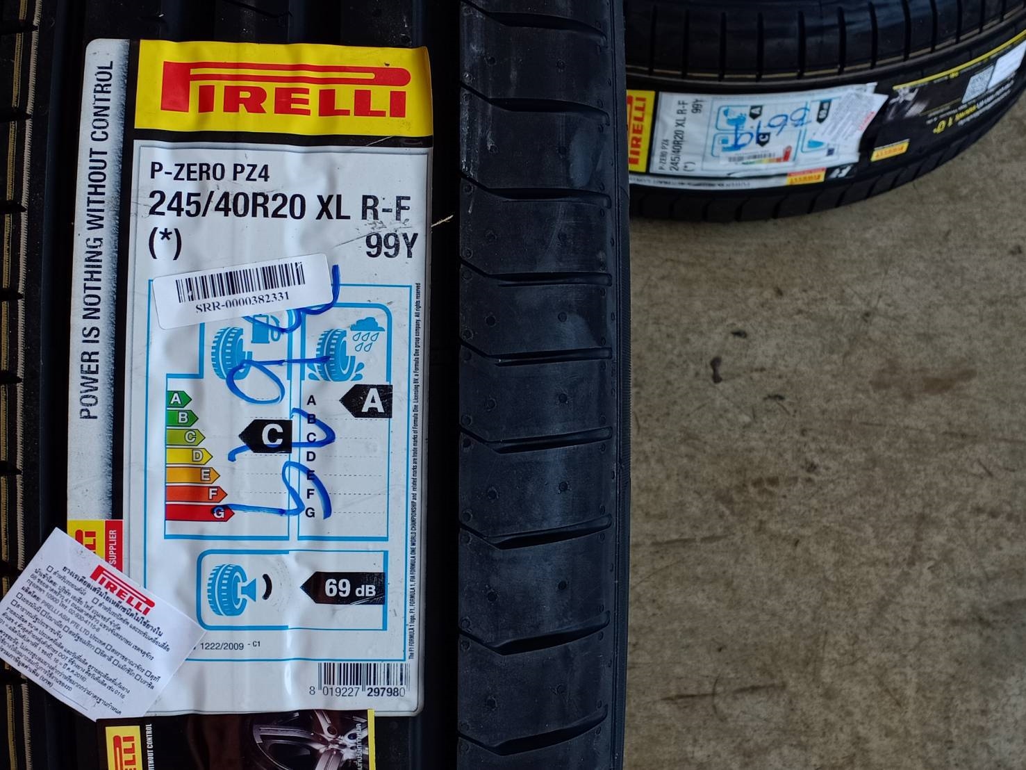 PIRELLI PZERO RUNFLAT 245/40-19 ลดราคา