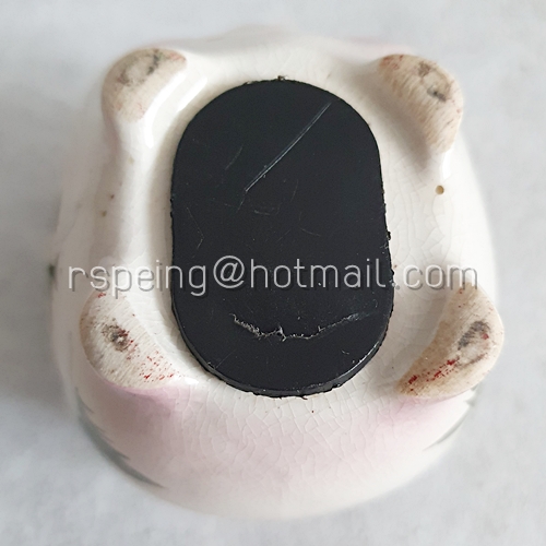 กระปุกออมสิน เซรามิค หมูปุ๊กลุกตาโต