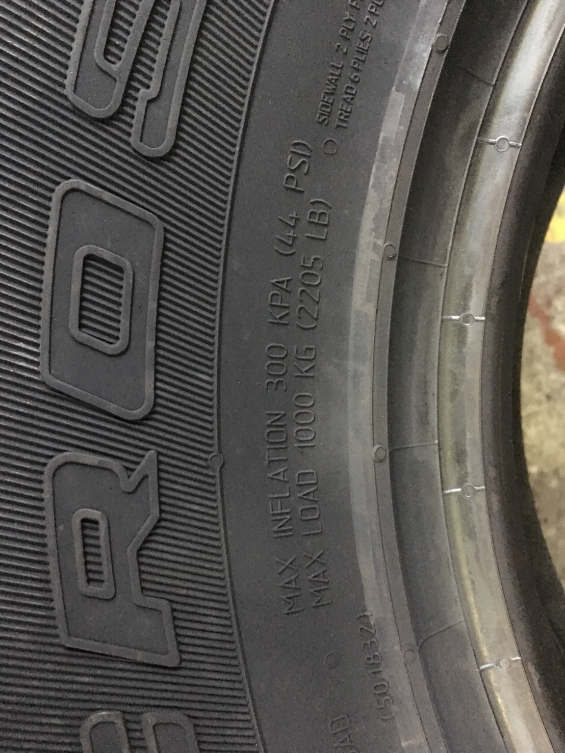 CONTINENTAL CONTACT AT 255/70-15 เส้น 4500 ปกติ 5500 ปี18
