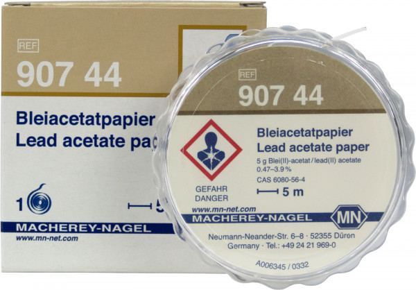 Lead acetate paper 90744 กระดาษทดสอบซัลไฟด์ 5 mg/L