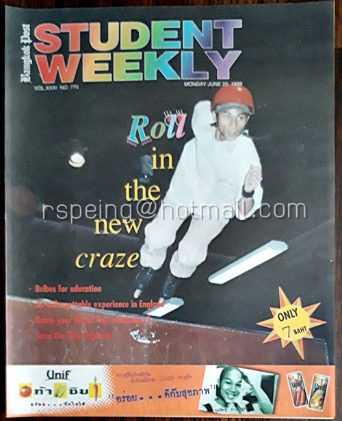 Student Weekly Vol.XXXI No.770 Monday 22 June 1998
