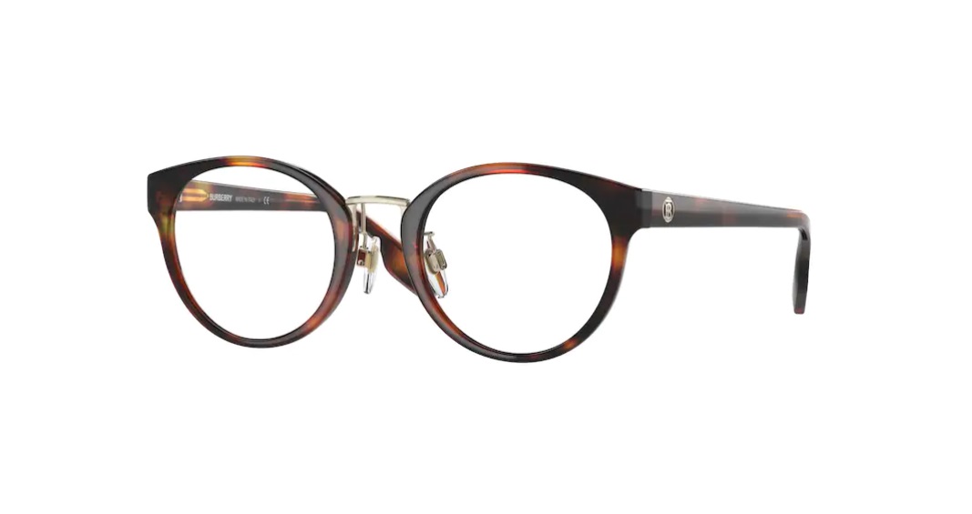 BURBERRY BE2360D 3316 Light Havana