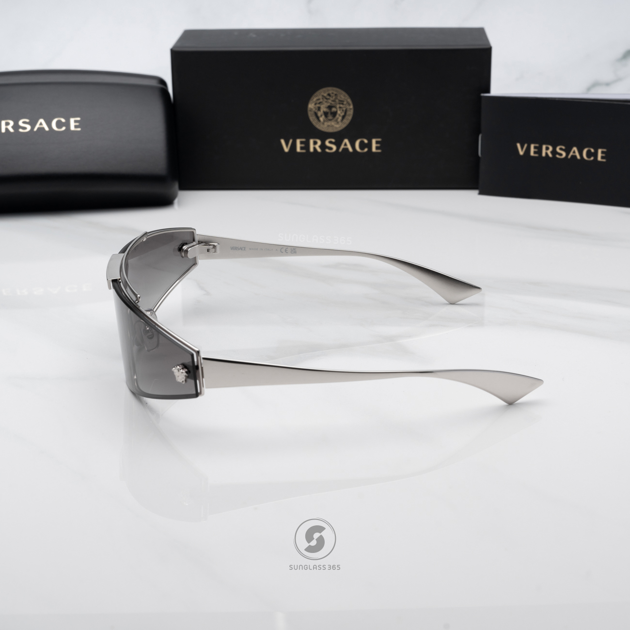 แว่นกันแดด Versace VE2265 100011 Silver with 2 Lens