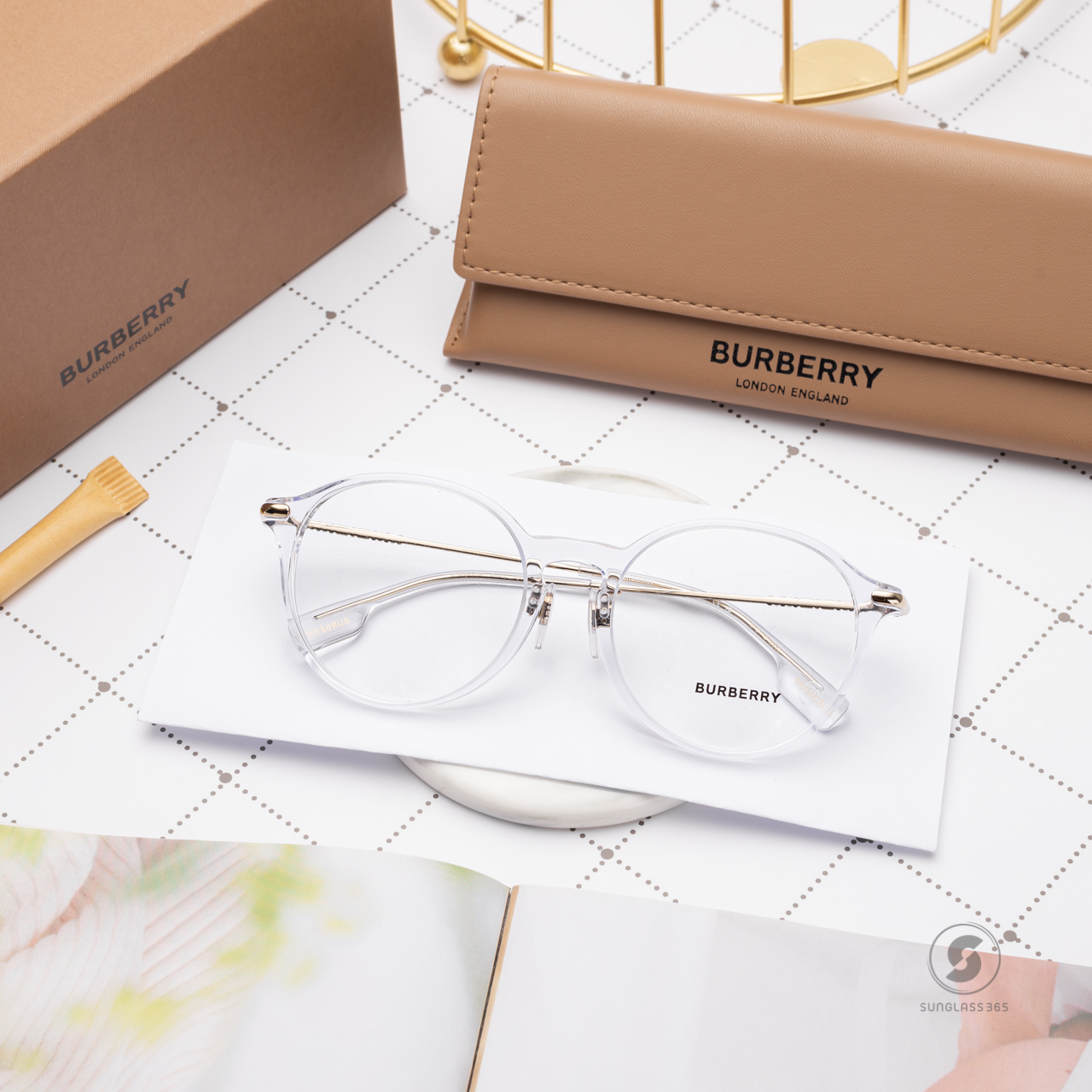 BURBERRY Alisson 2365F 3024 Transparent