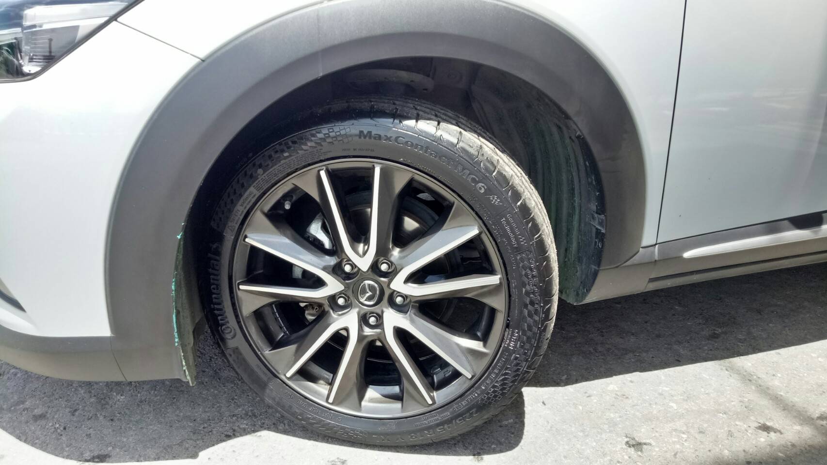 CONTINENTAL MC6 225/45-18 ใส่ CX3ราคาถูก