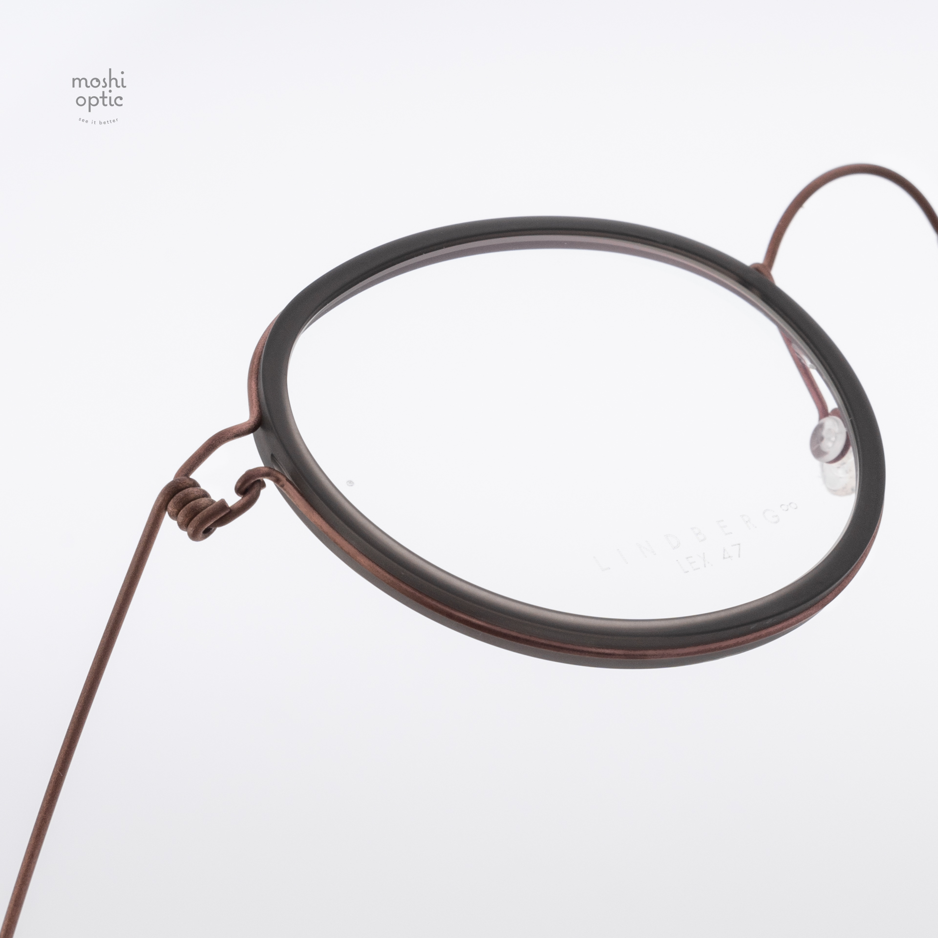 แว่นสายตา Lindberg Air Titanium Rim 087 1505L Lex U12