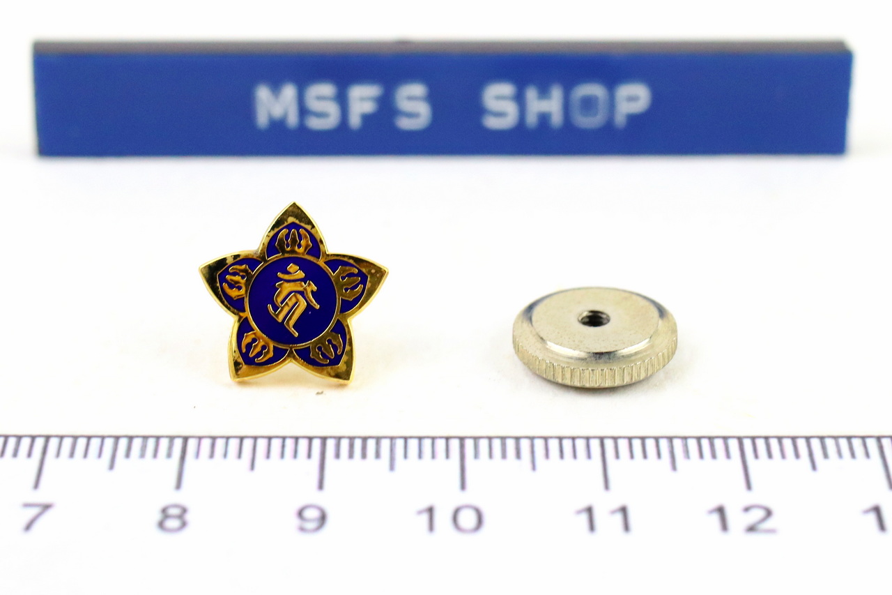 [มือสอง] เข็มกลัดโลหะ Vintage Enamel Pin จากญี่ปุ่น ขนาดเล็ก แบบที่ 15 - โกดังญี่ปุ่น