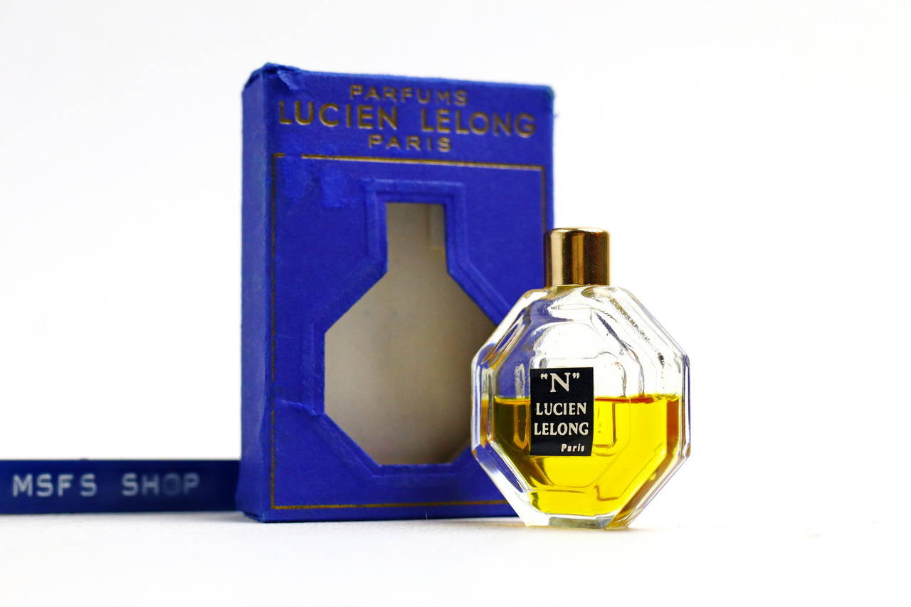 [Vintage] Lucien Lelong "N" Parfum .155Fl.Oz Splash แบบแต้ม - น้ำหอม Vintage