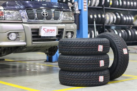 ยางใหม่ BRIDGESTONE HT840 255/70-15 ปี19 ราคาพิเศษ