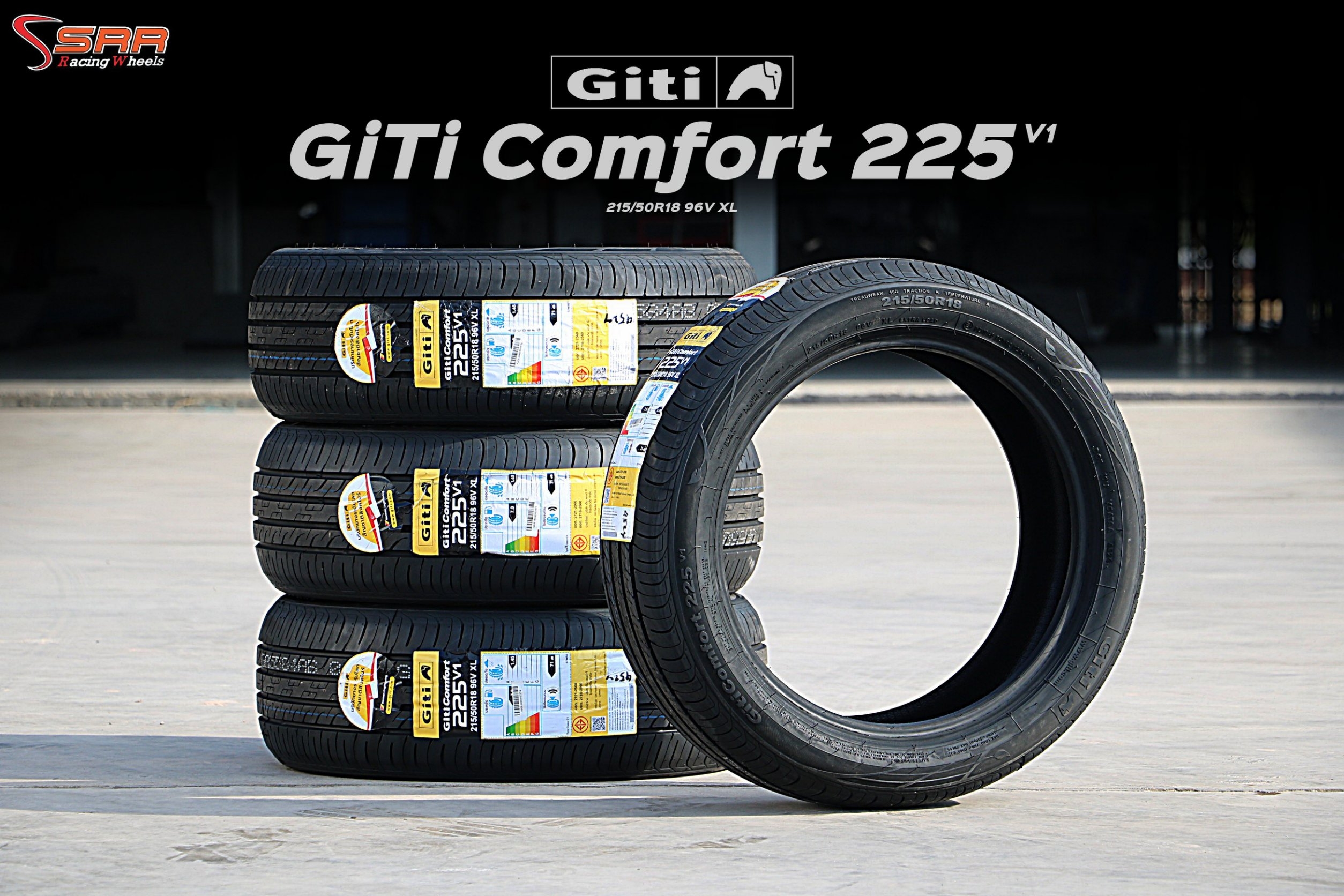 215/50R18 Giti Comfort 225v1 ยางติดรถ OE จากโรงงาน GWM Ora Goodcat