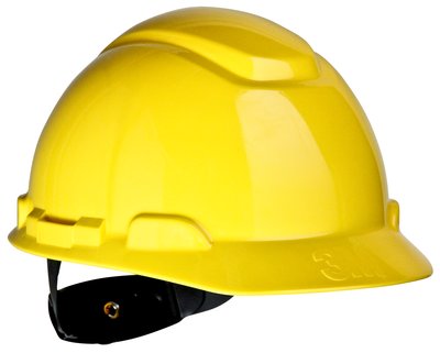 3M H-702R หมวกนิรภัยแบบปรับหมุนสีเหลือง 1 ชิ้น