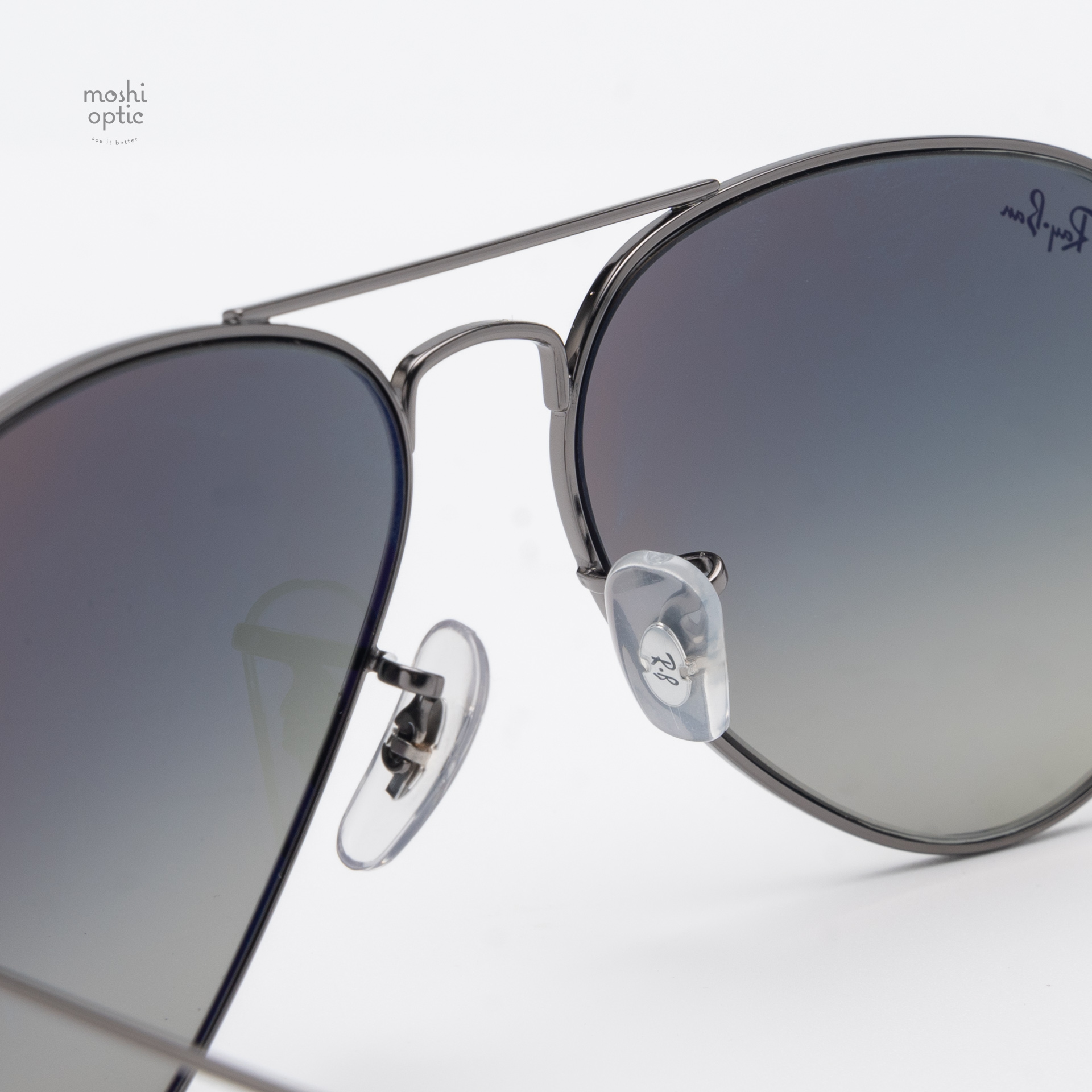 Ray Ban Aviator RB3025 004/71 Gunmetal Grey Gradient