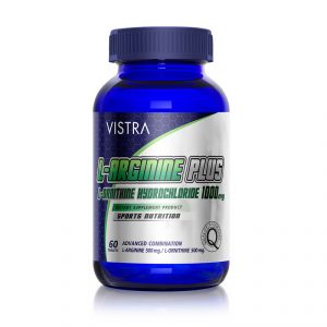 VISTRA L-ARGININE & L-ORNITHINE 60 TABLETS