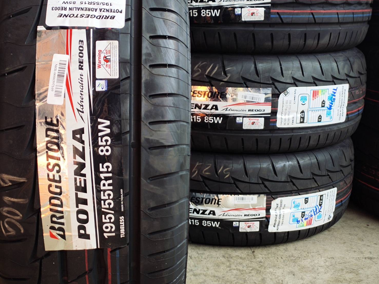 BRIDGESTONE POTENZA RE003 195/55R15