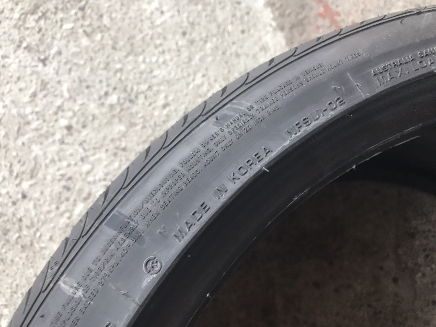 NEXEN NFERA SU1 285/30ZR20 ราคาถูก