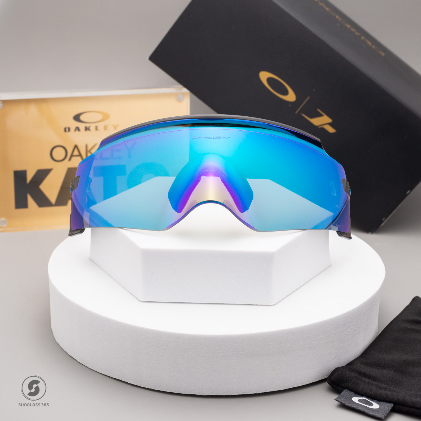 OAKLEY KATO OO9455-03 Polished Black Prizm Sapphire