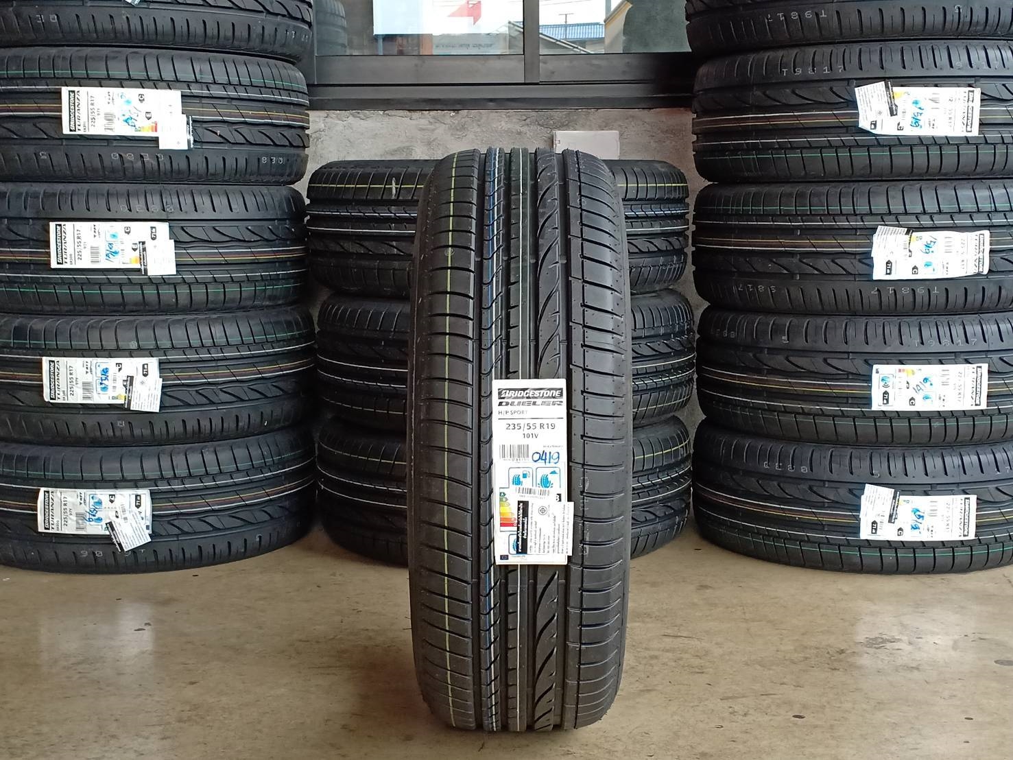 BRIDGESTONE 235/55R19 H/P SPORT ปี2019 ราคาถูก