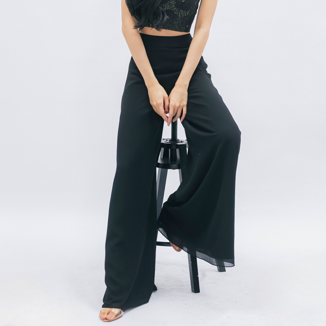 Lism P-032 กางเกงขายาวชีฟองสุดหรู