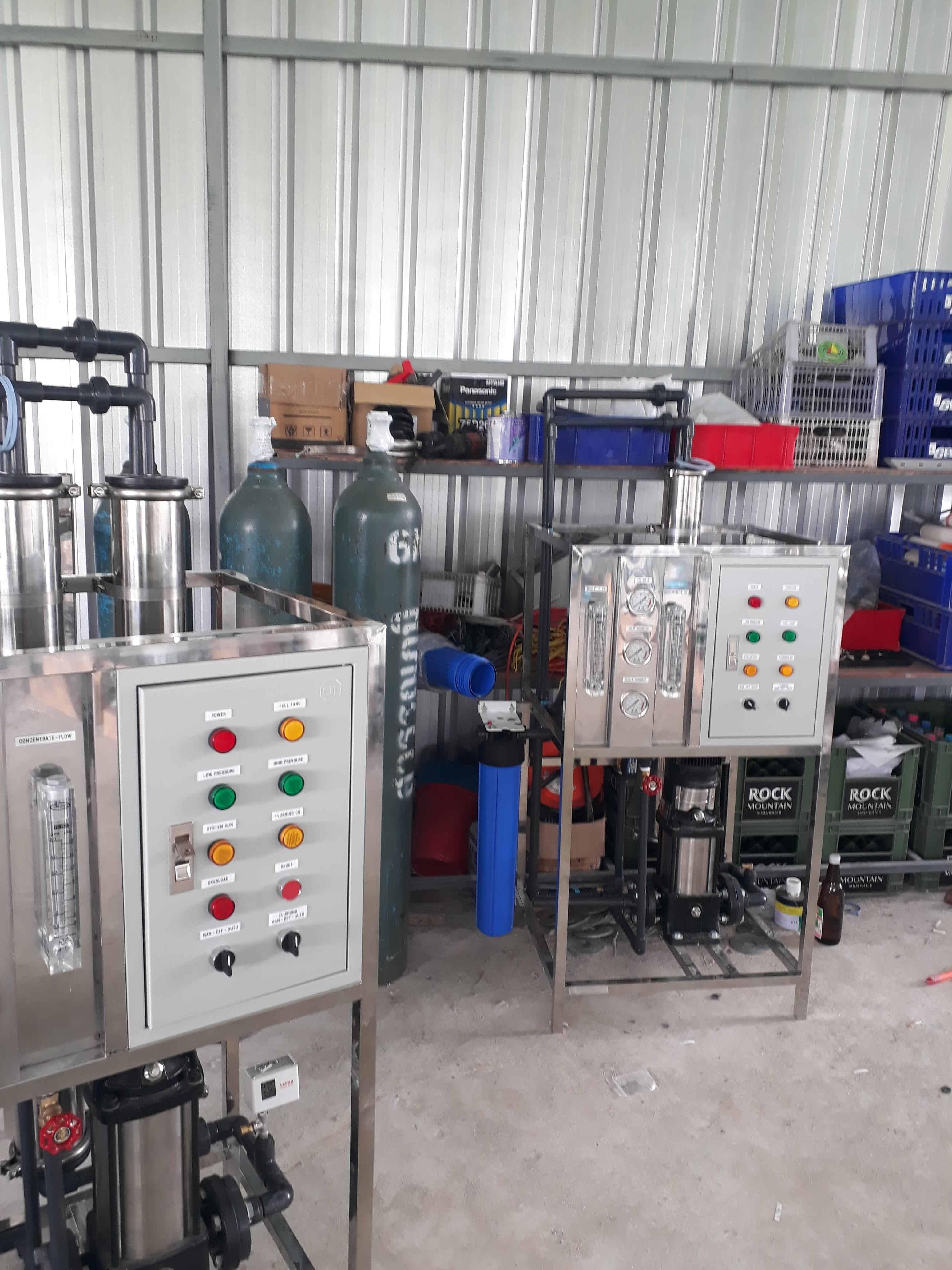 เครื่องกรองน้ำโรงงานro12,000 ลิตร/วัน