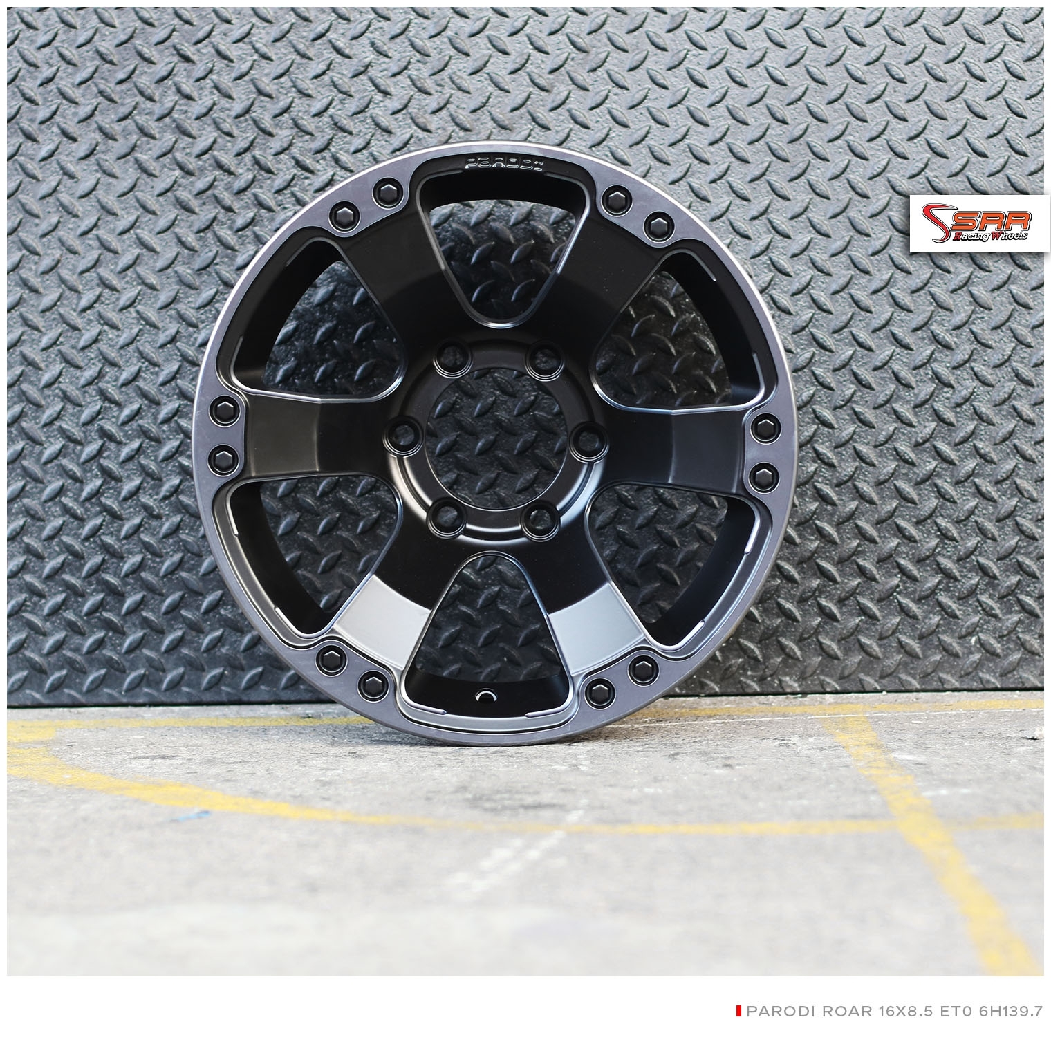 PARODI ROAR โรอาร์ ขอบ16 ทุกสี ล้อพร้อมยาง HANKOOK MT