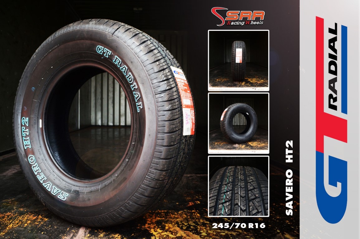 #แนะนำยางใหม่ #คุณภาพดีเยี่ยม #ราคาสุดคุ้ม #GT_RADIAL_SAVERO_HT2 245/70R16 ปี18