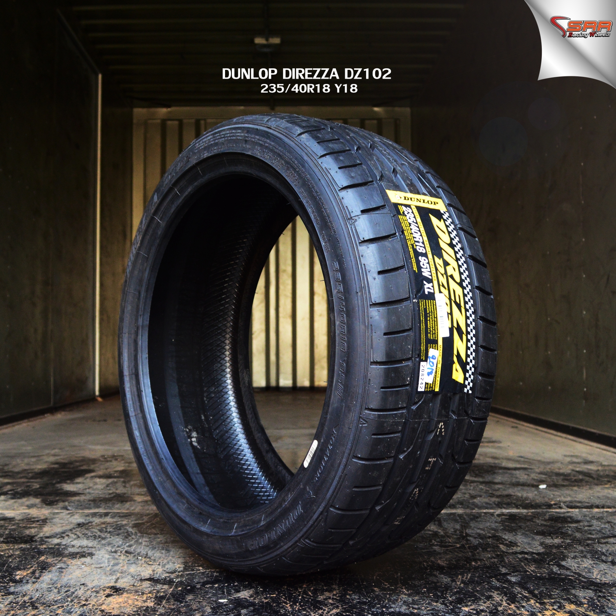 ล้อแท้ ENKEI RS05RR MADE IN JAPAN จับคู่ยางซิ่ง DUNLOP DZ102