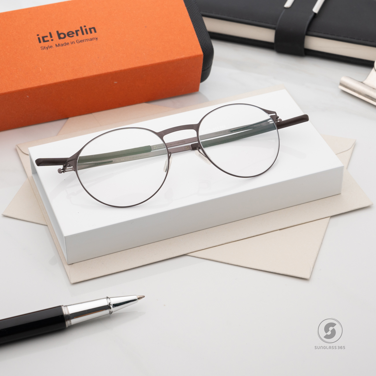 กรอบแว่น IC BERLIN Etesians Teak
