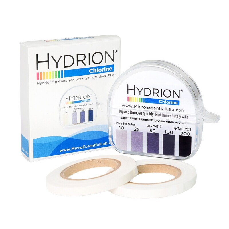 กระดาษวัดค่าคลอรีน แบบม้วน 10-200 ppm (CM-240)