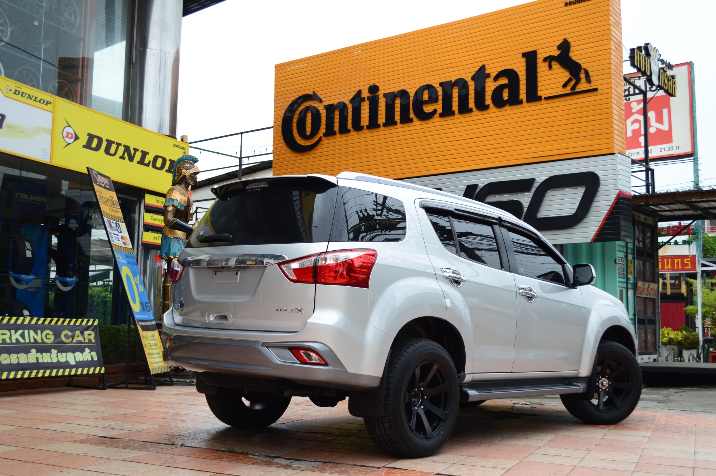 ล้อแท้ LENSO RTG ขอบ18พร้อมยางFALKEN ราคาถูก