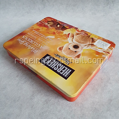 กล่องช็อกโกแลต Hershey's Nuggets Creamy Milk Chocolate & Creamy Milk Chocolate with Almonds