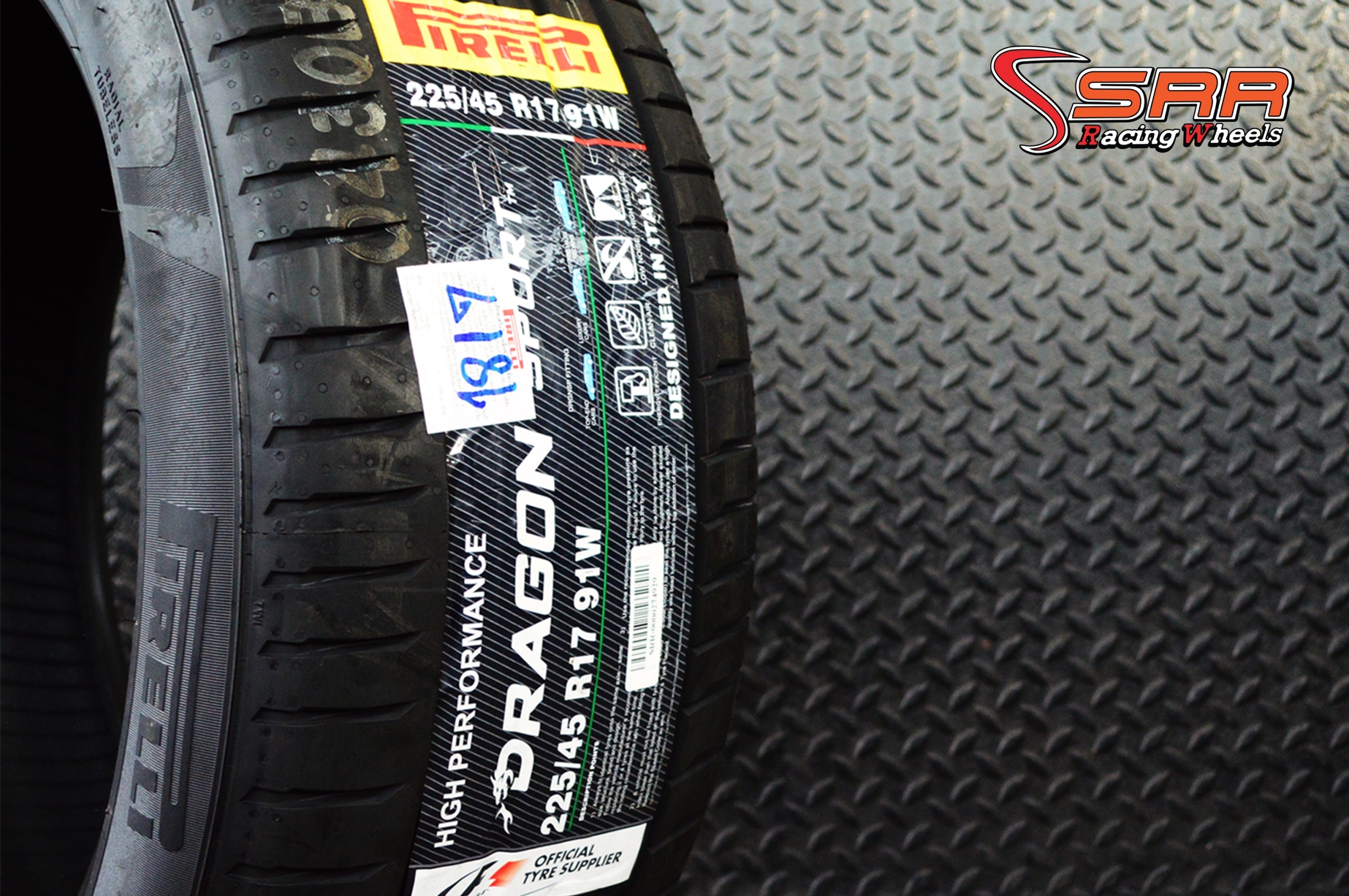 PIRELLI Cinturato P1 225-45-17 เส้น 6000 ปี17 ซื้อ2แถม2