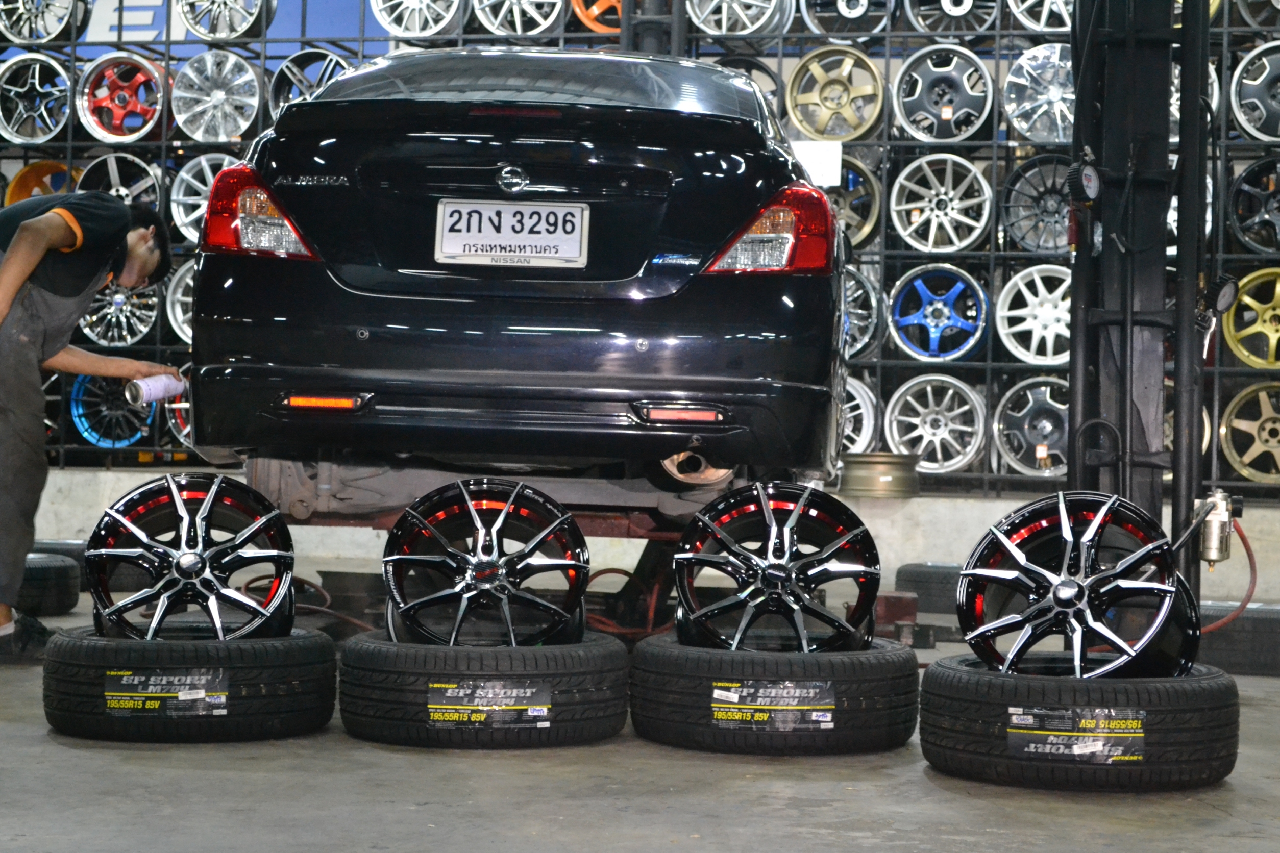 ล้อลายใหม่ AP15AJ RACING ขอบ15 ลายใหม่