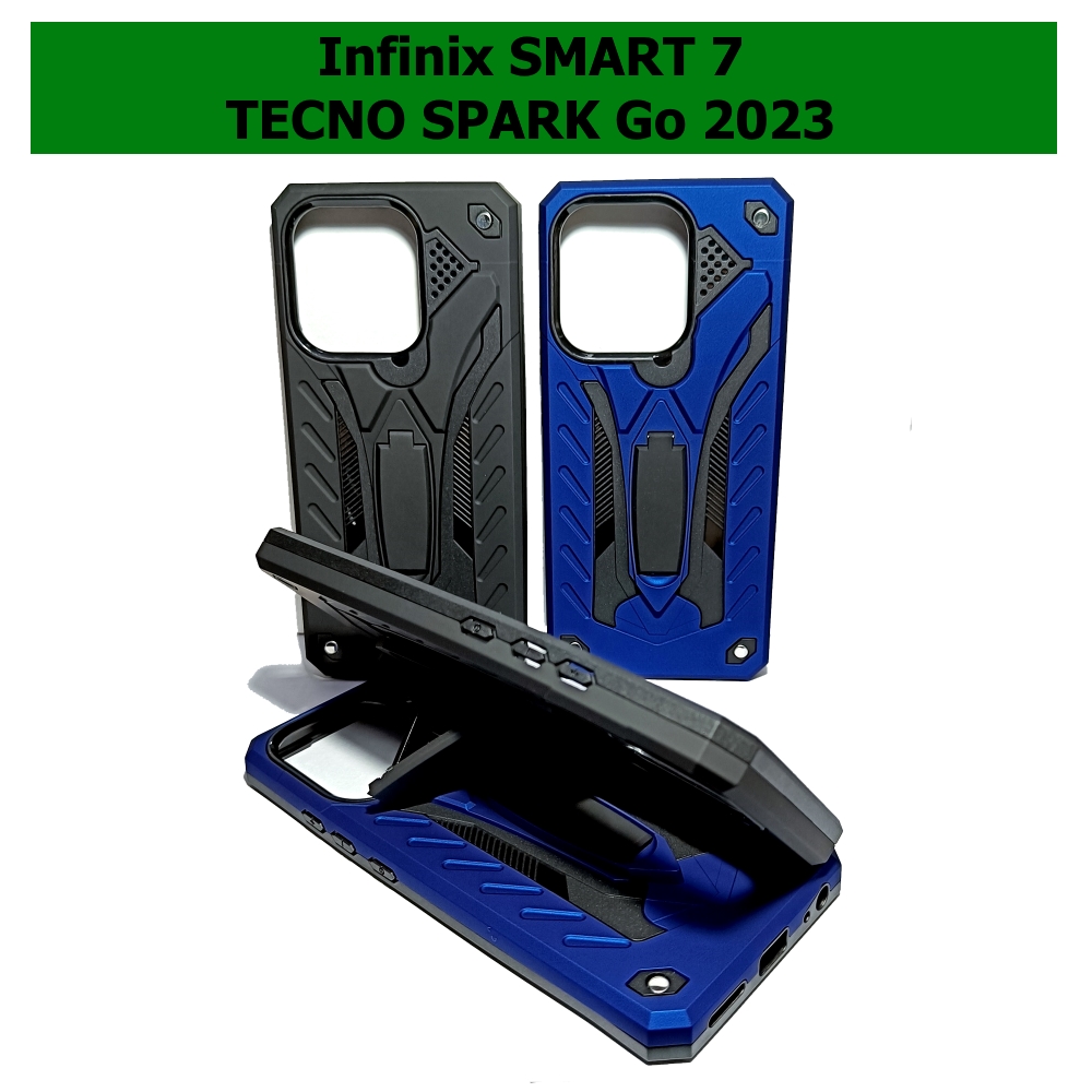 เคส Infinix SMART 7 / TECNO SPARK Go 2023 - เคสหุ่นยนต์ กันกระแทก ตั้งได้